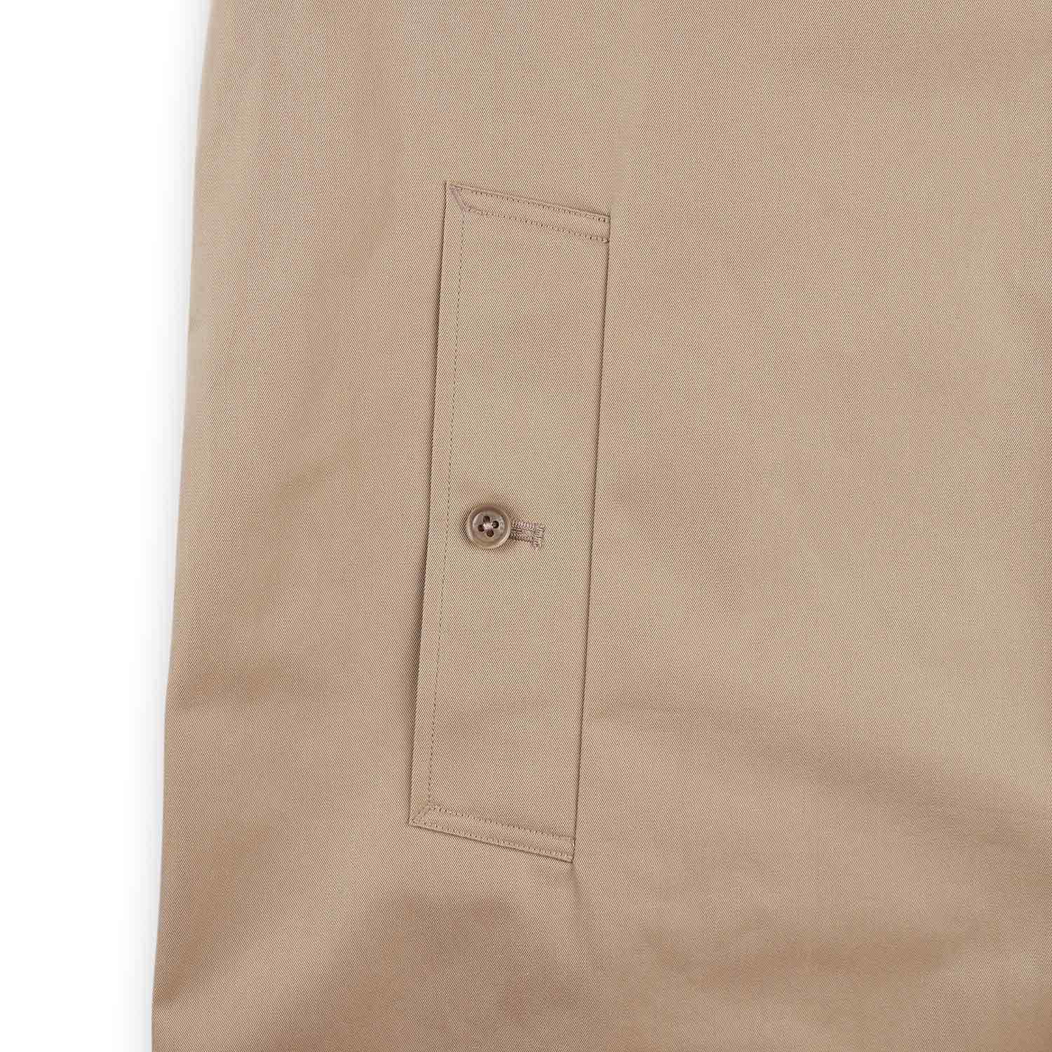 nanamica gore-tex balmacaan coat (beige) - a.plus