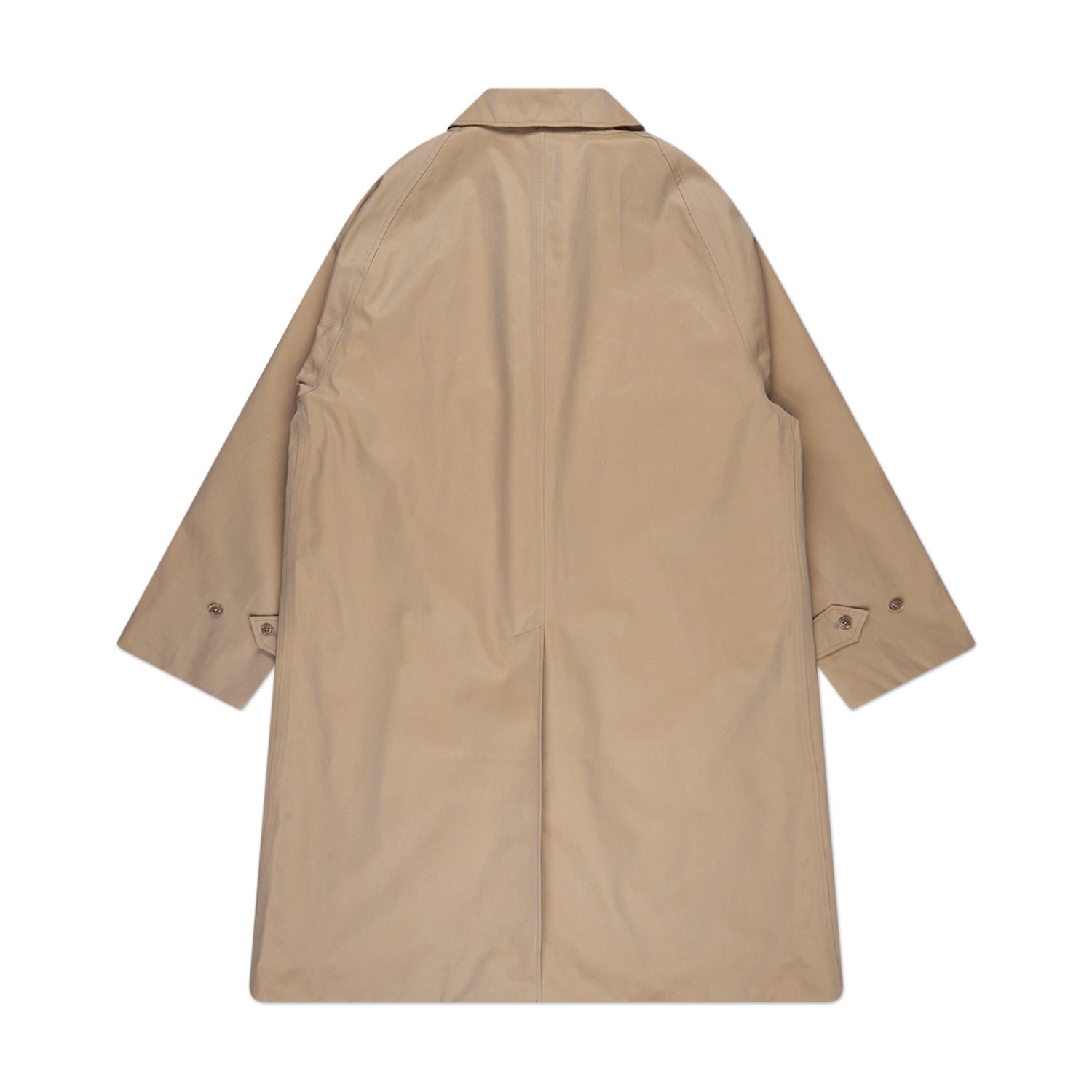 nanamica gore-tex balmacaan coat (beige) - a.plus