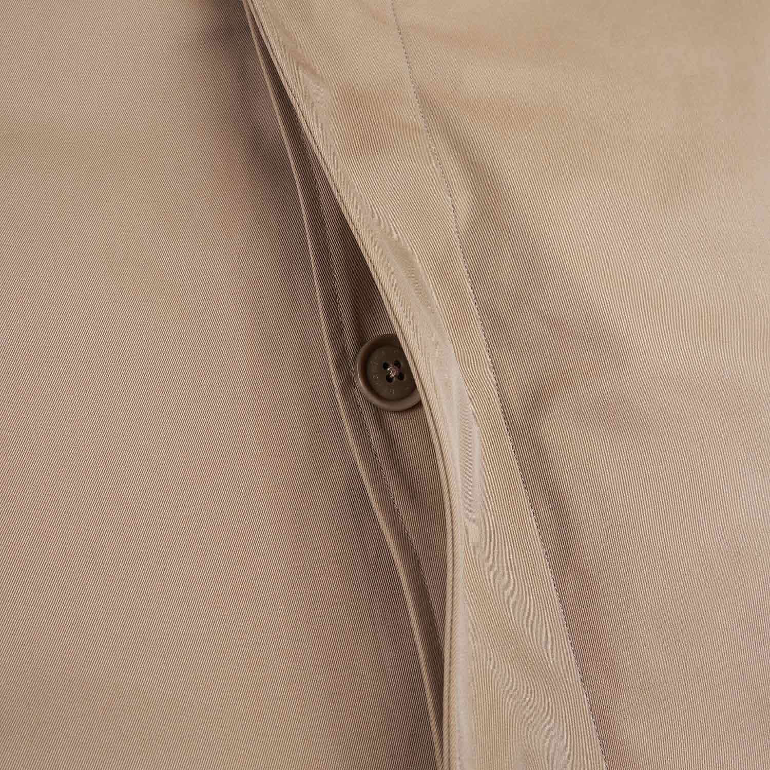 nanamica gore-tex balmacaan coat (beige) - a.plus