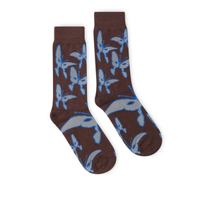 perks and mini extraterrestrial dress socks (multi) - a.plus