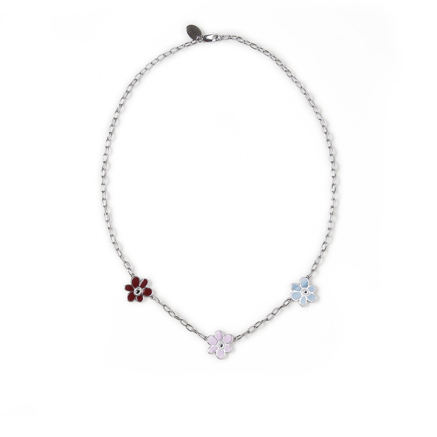 perks and mini p. world tri coloured gestures necklace (multi) - a.plus