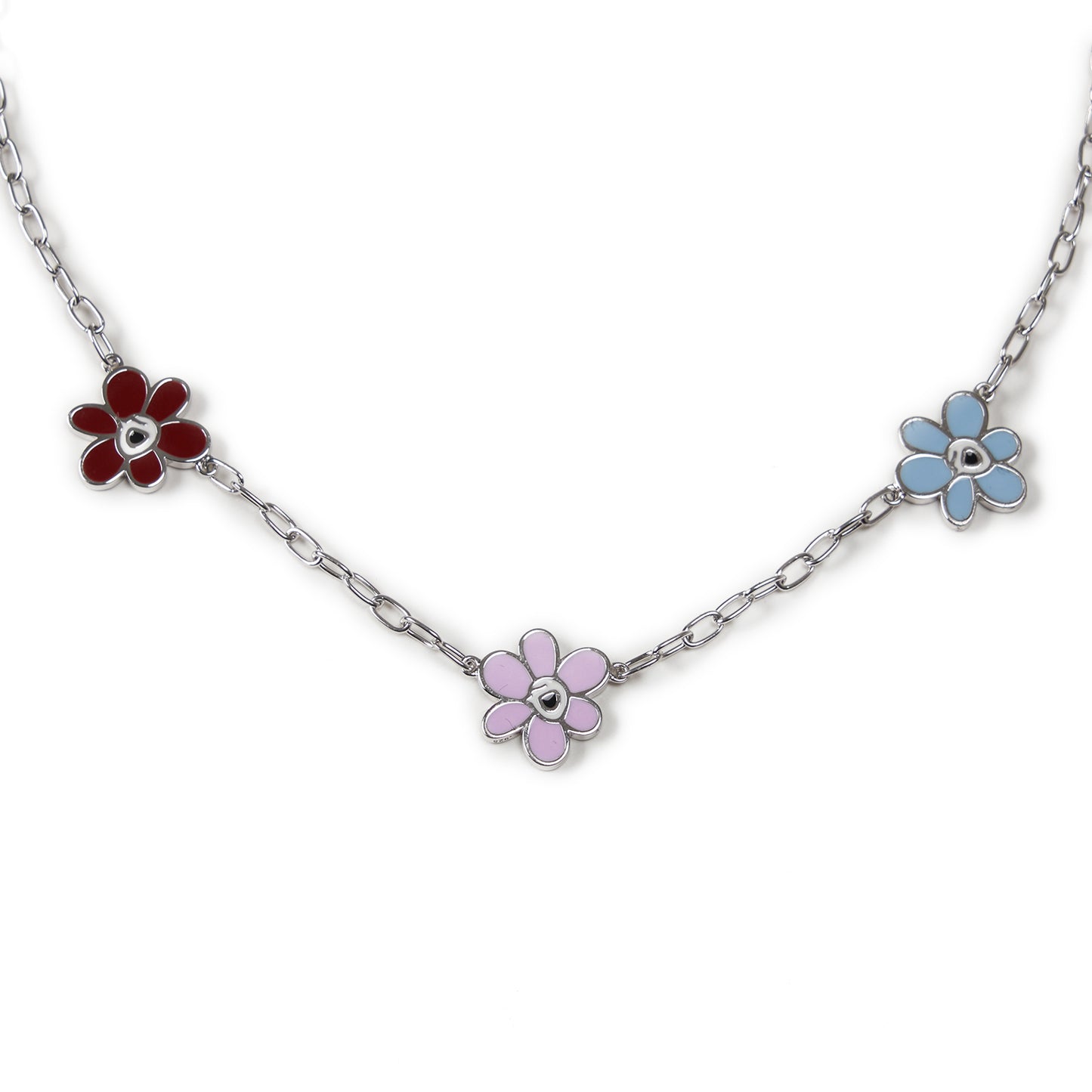 perks and mini p. world tri coloured gestures necklace (multi) - a.plus