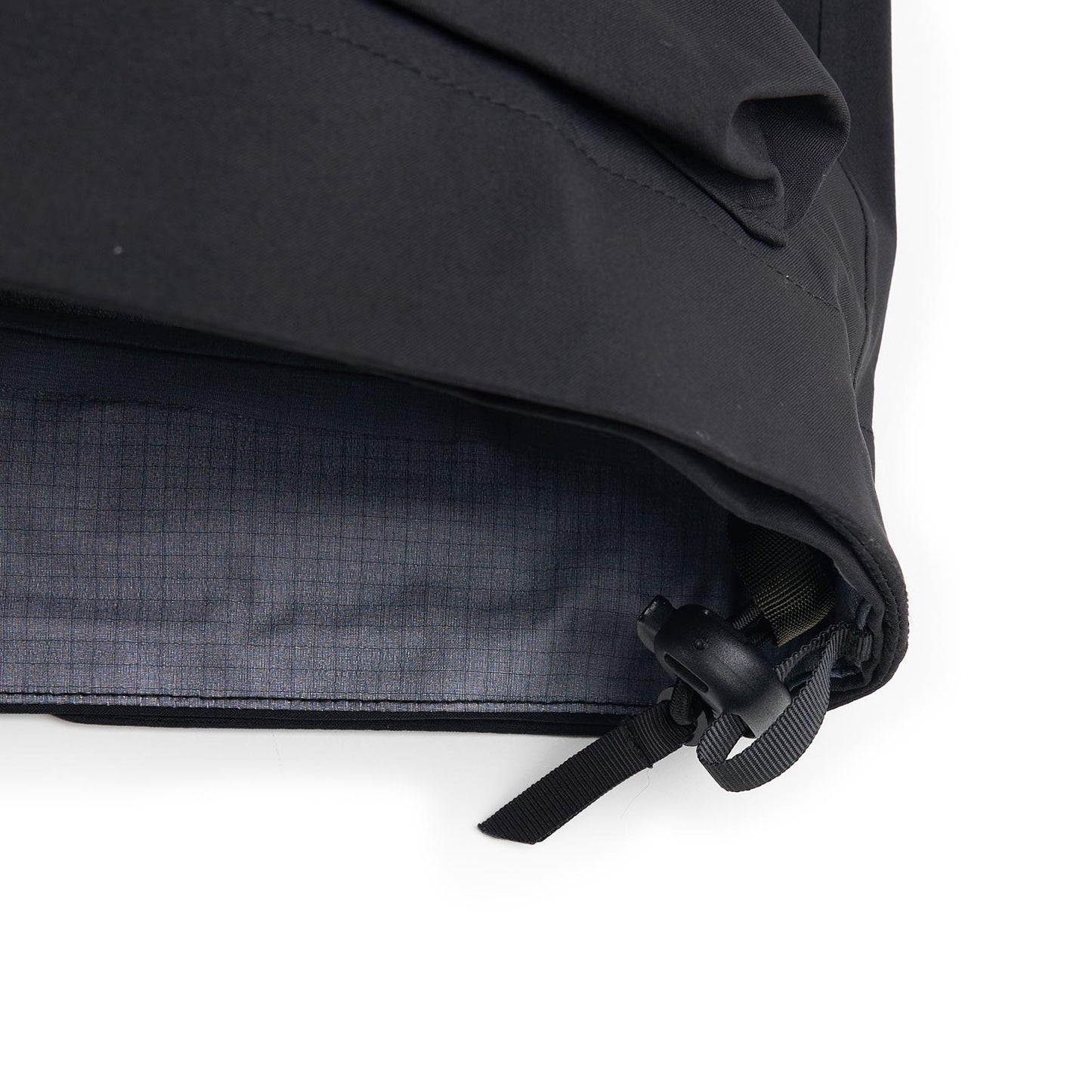 acronym j115-gt 3l gore-tex pro interops parka (black / silver) - a.plus