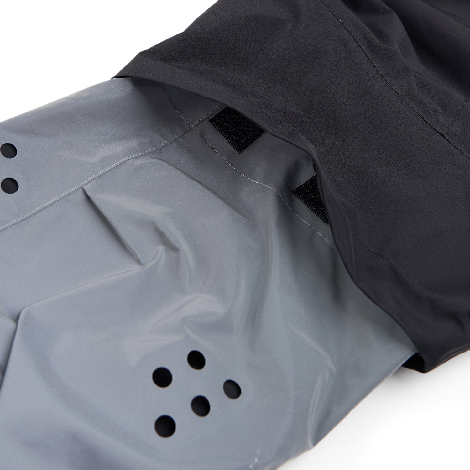 acronym j115-gt 3l gore-tex pro interops parka (black / silver) - a.plus