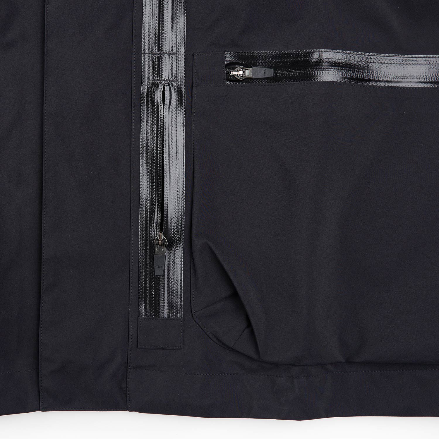 acronym j115-gt 3l gore-tex pro interops parka (black / silver) - a.plus