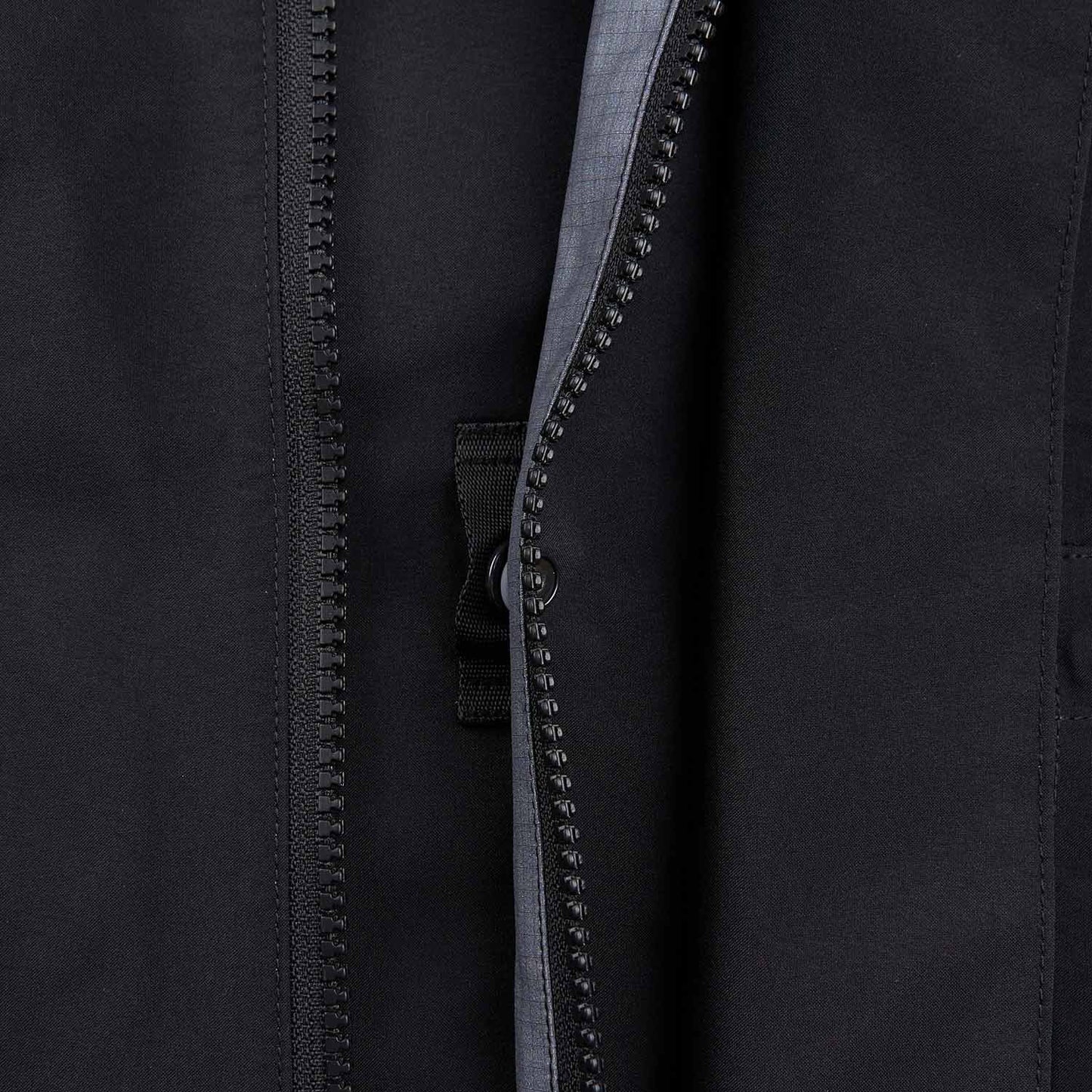 acronym j115-gt 3l gore-tex pro interops parka (black / silver) - a.plus