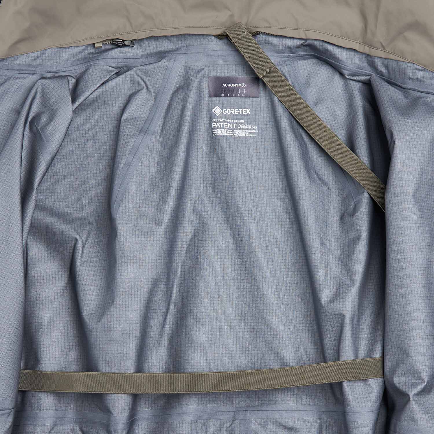 acronym j110ts-gt 3l gore-tex pro tec sys jacket (alpha green) - a.plus