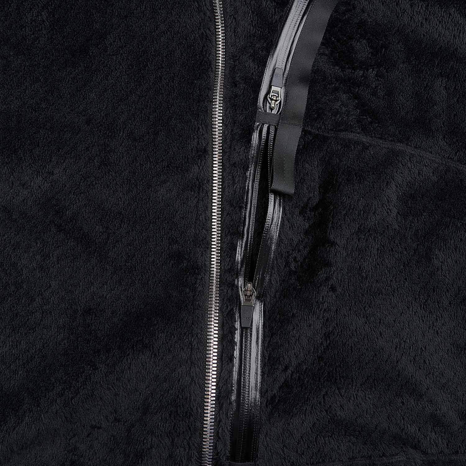 acronym j117-hl polartec® high loft hooded insulator jacket (black) - a.plus