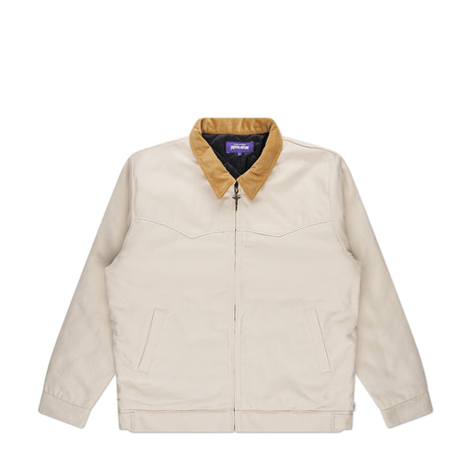 fucking awesome western work jacket (creme) - a.plus