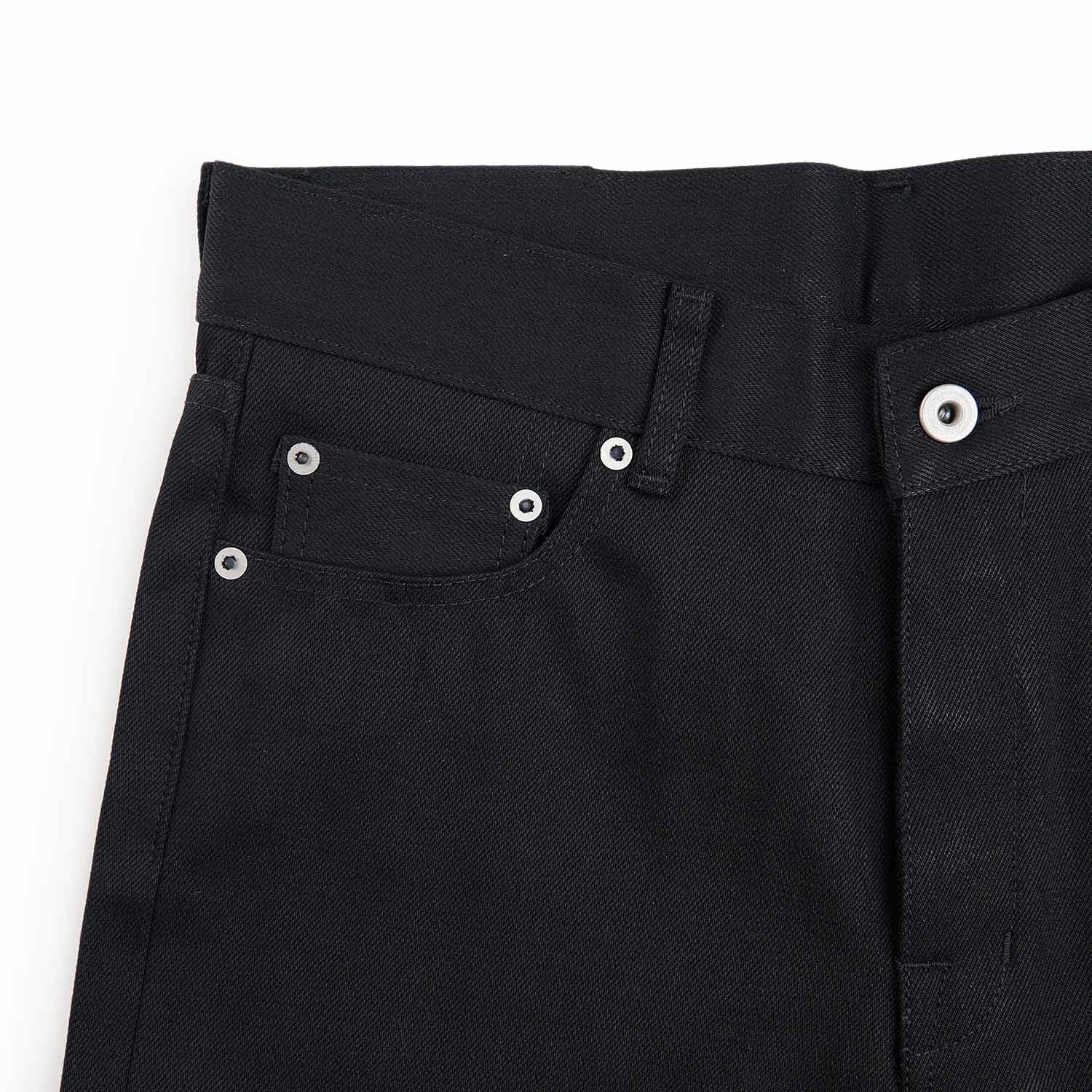 rick owens drkshdw jim cut denim pants (black) - a.plus