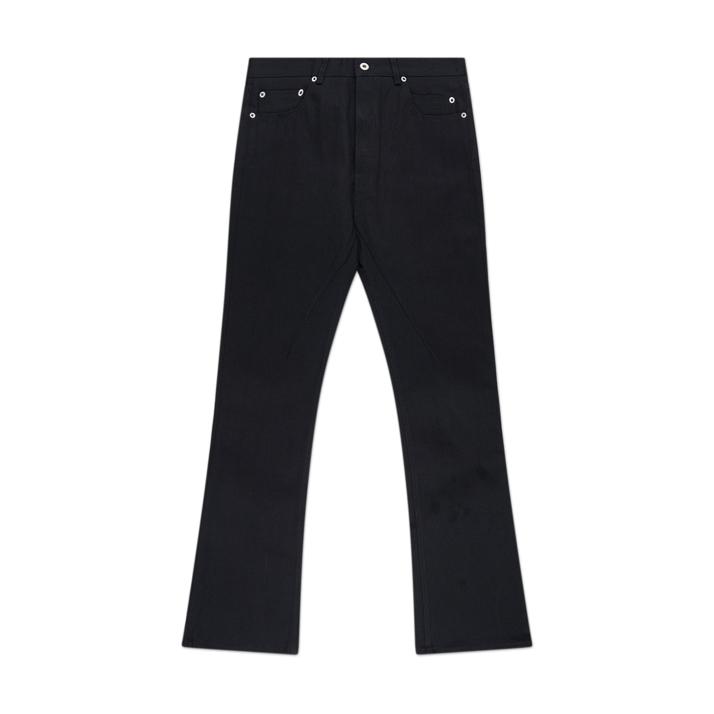 rick owens drkshdw jim cut denim pants (black) - a.plus