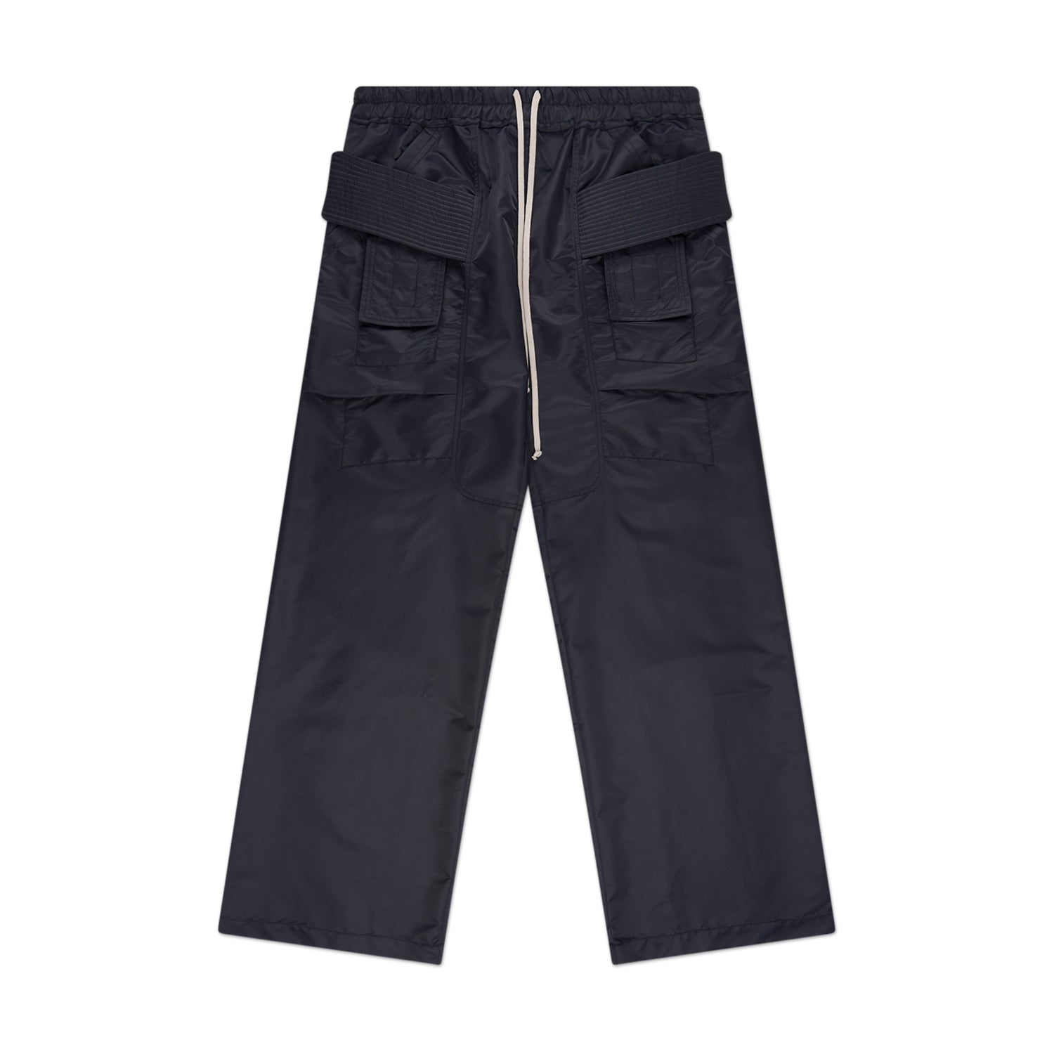 rick owens drkshdw creatch cargo drawstring  pants (black) - a.plus