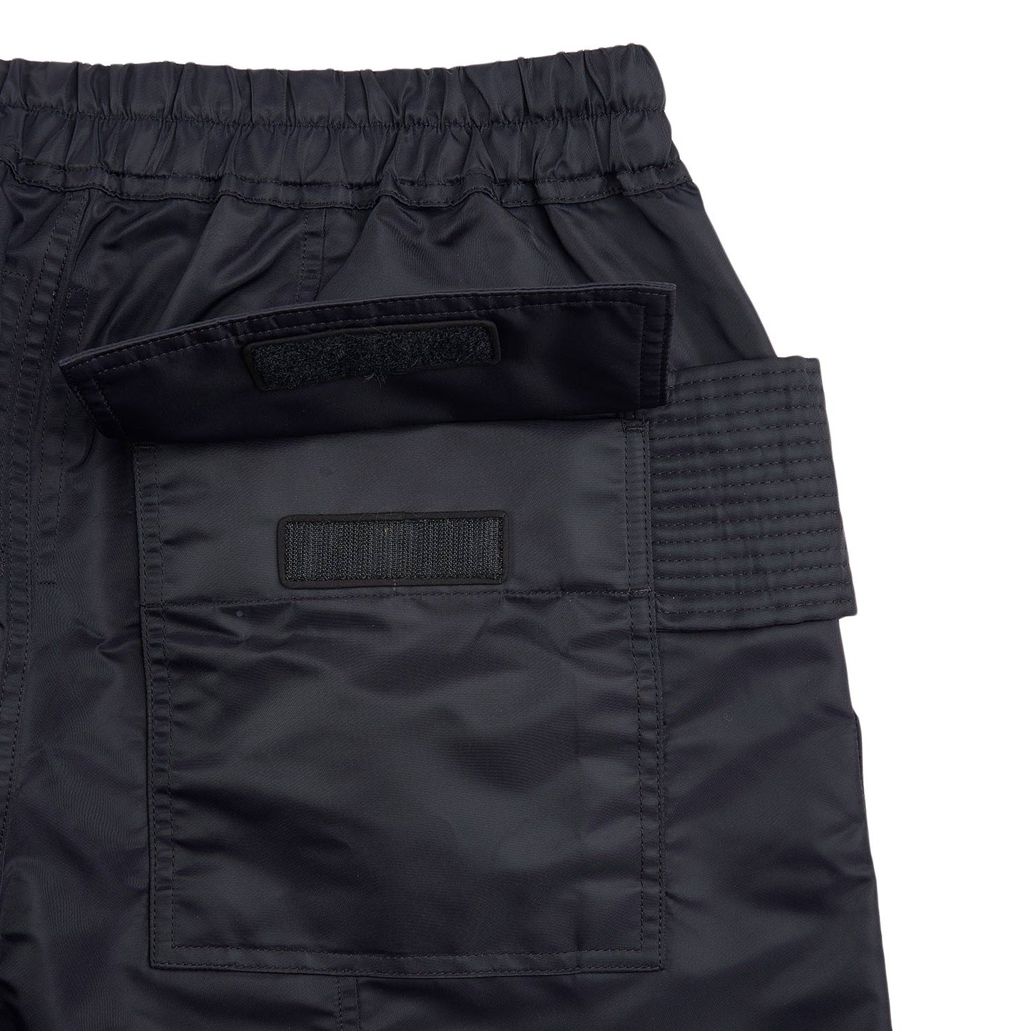 rick owens drkshdw creatch cargo drawstring  pants (black) - a.plus