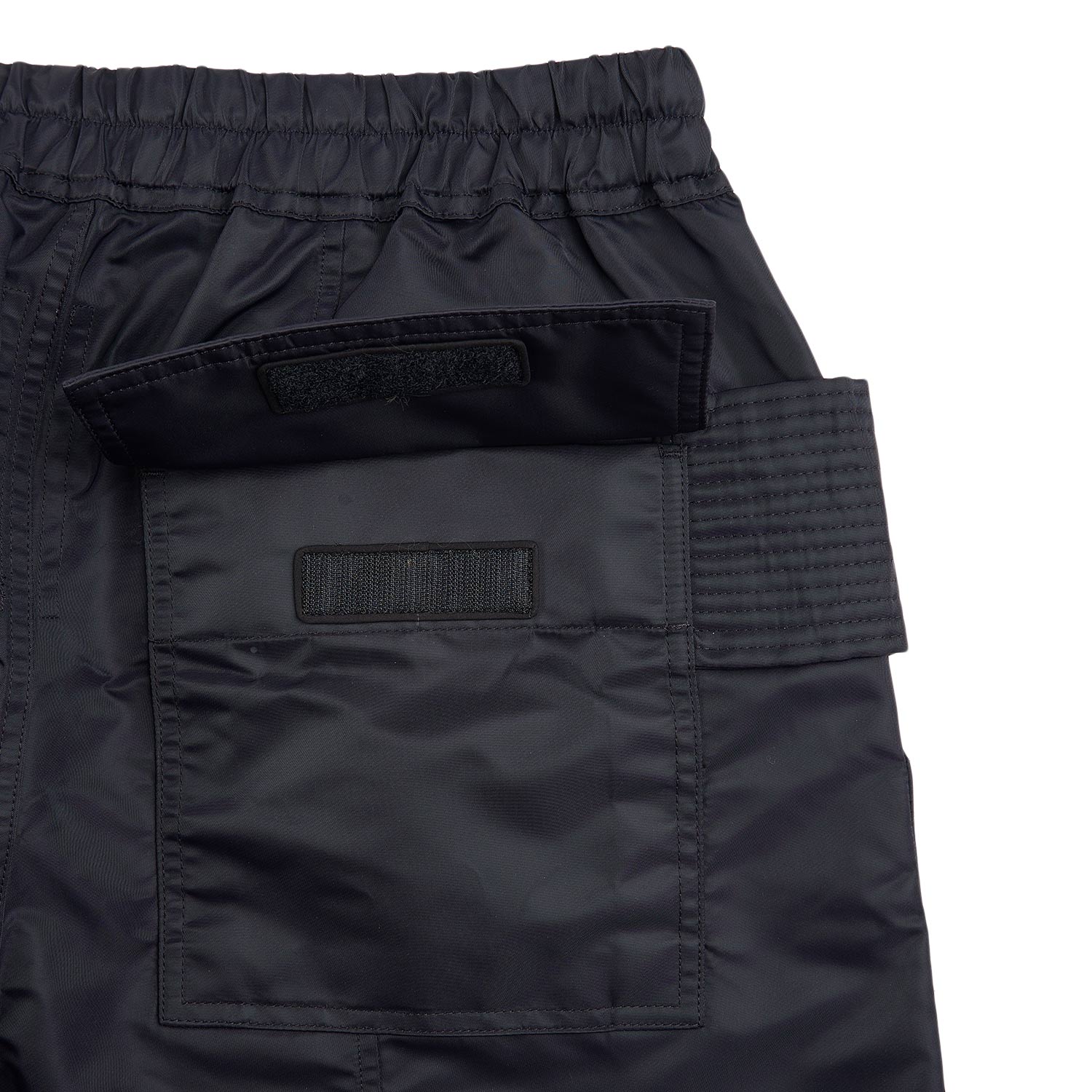 rick owens drkshdw creatch cargo drawstring  pants (black) - a.plus