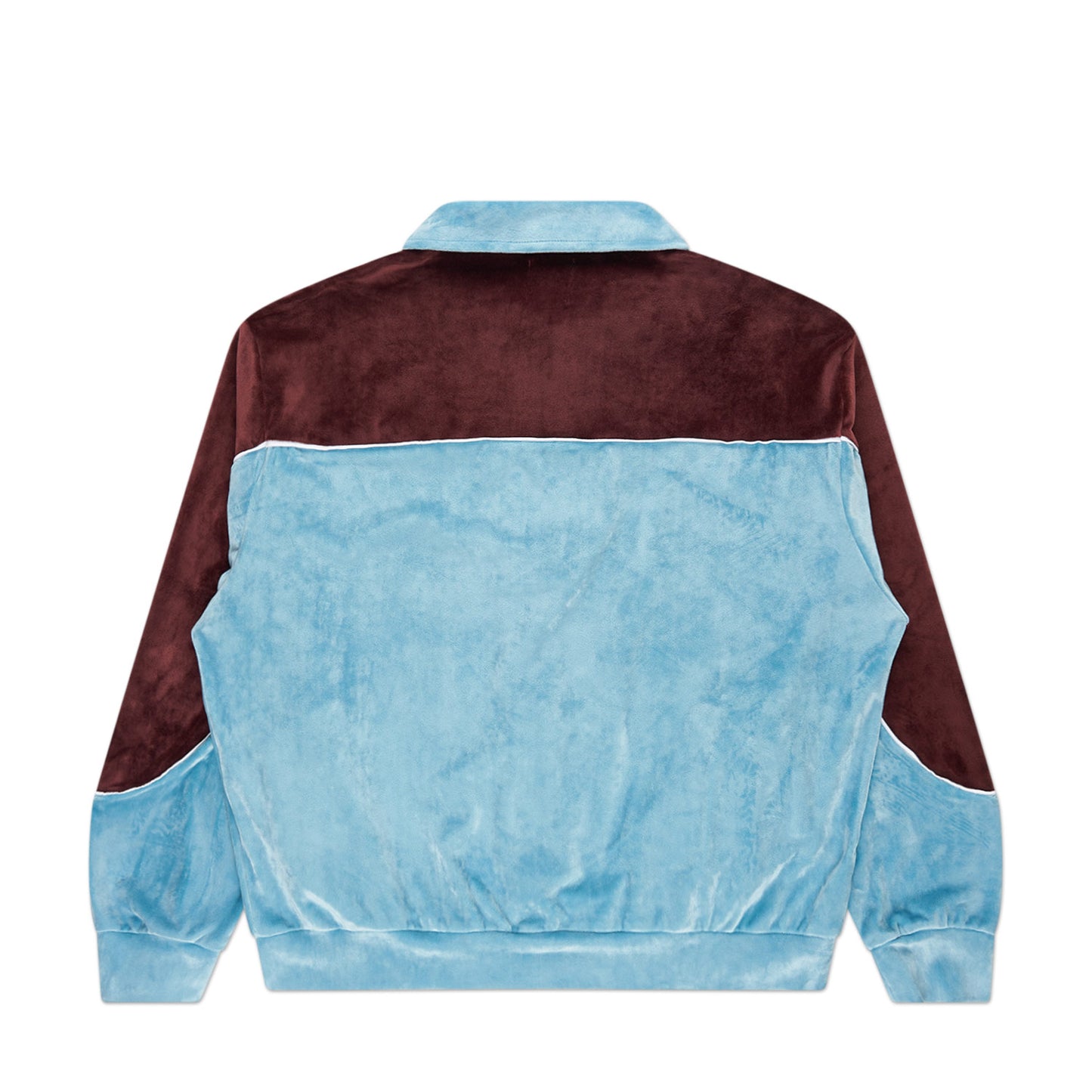 rassvet velours sports jacket (blue) - a.plus