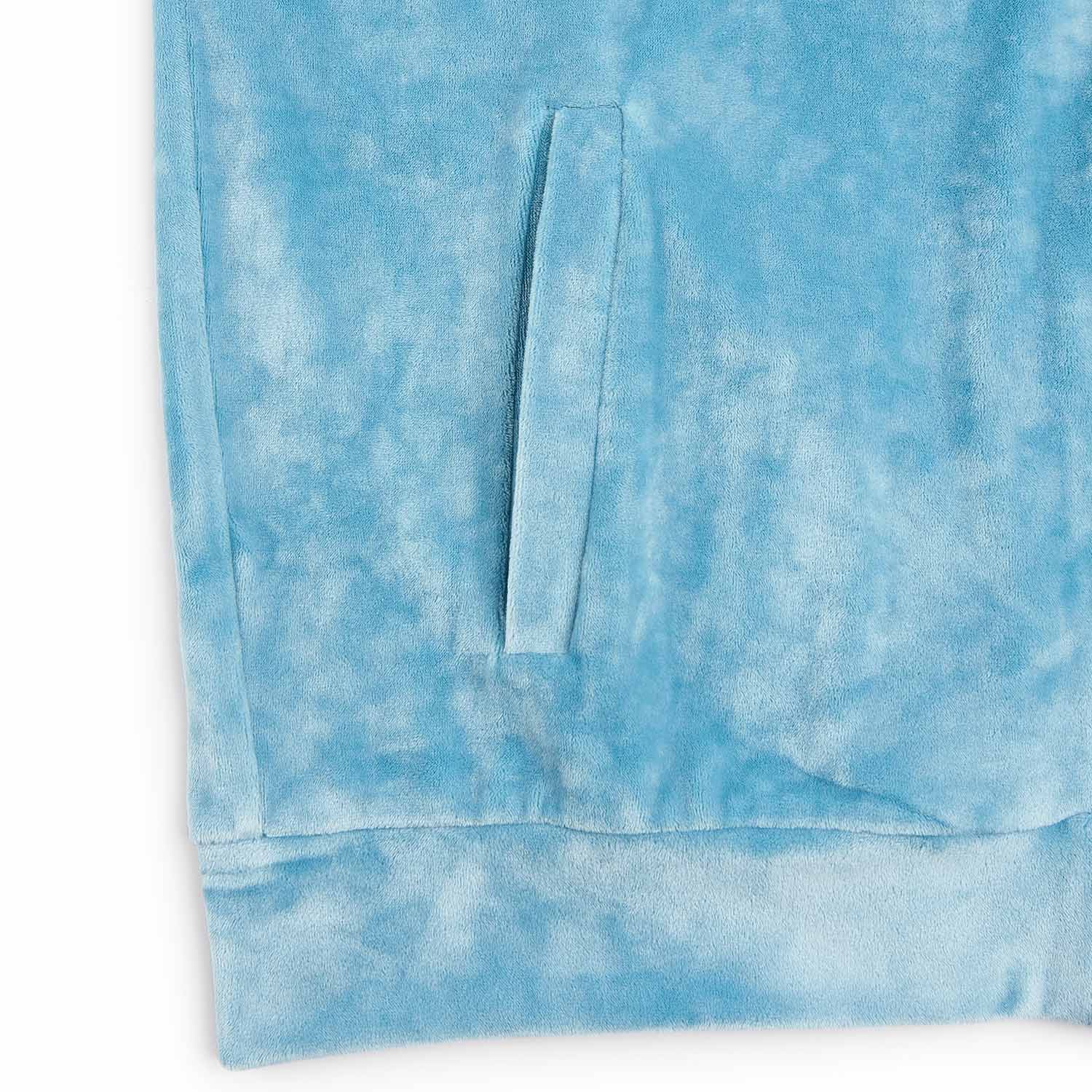 rassvet velours sports jacket (blue) - a.plus