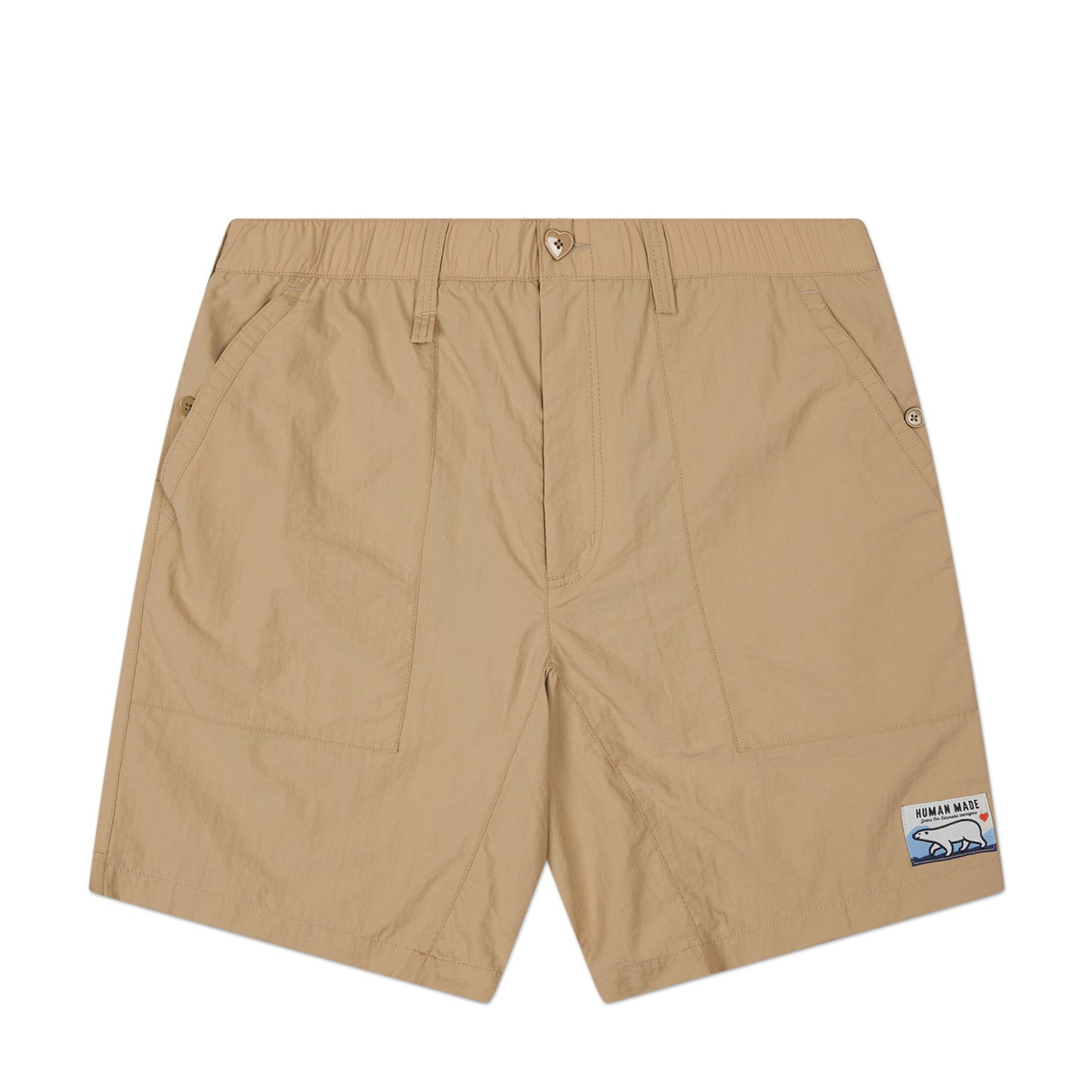 human made camping shorts (beige) - a.plus