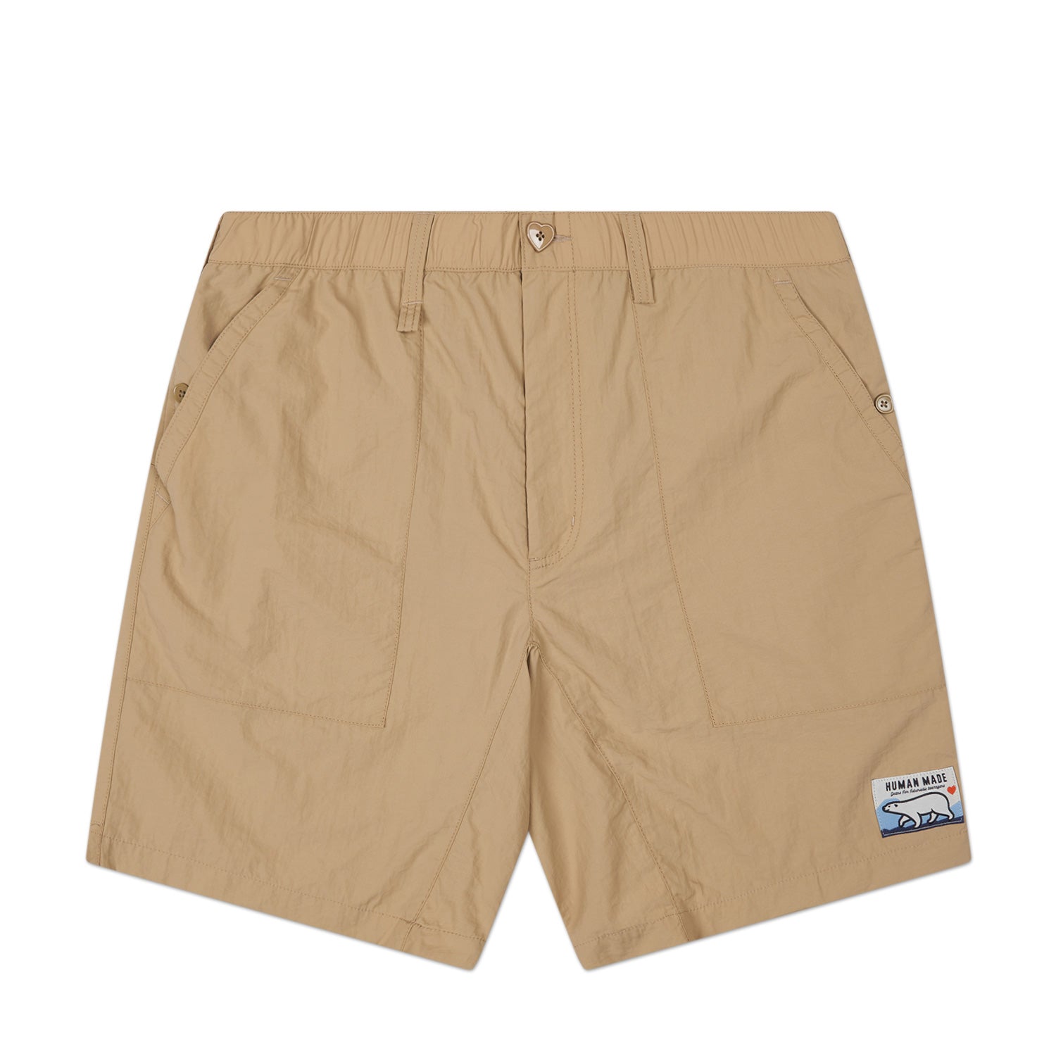 human made camping shorts (beige) - a.plus