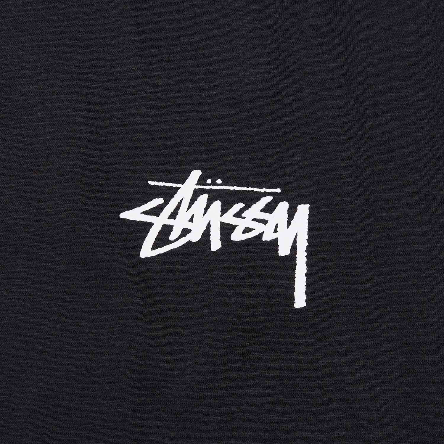 stüssy classroom tee (black) - a.plus