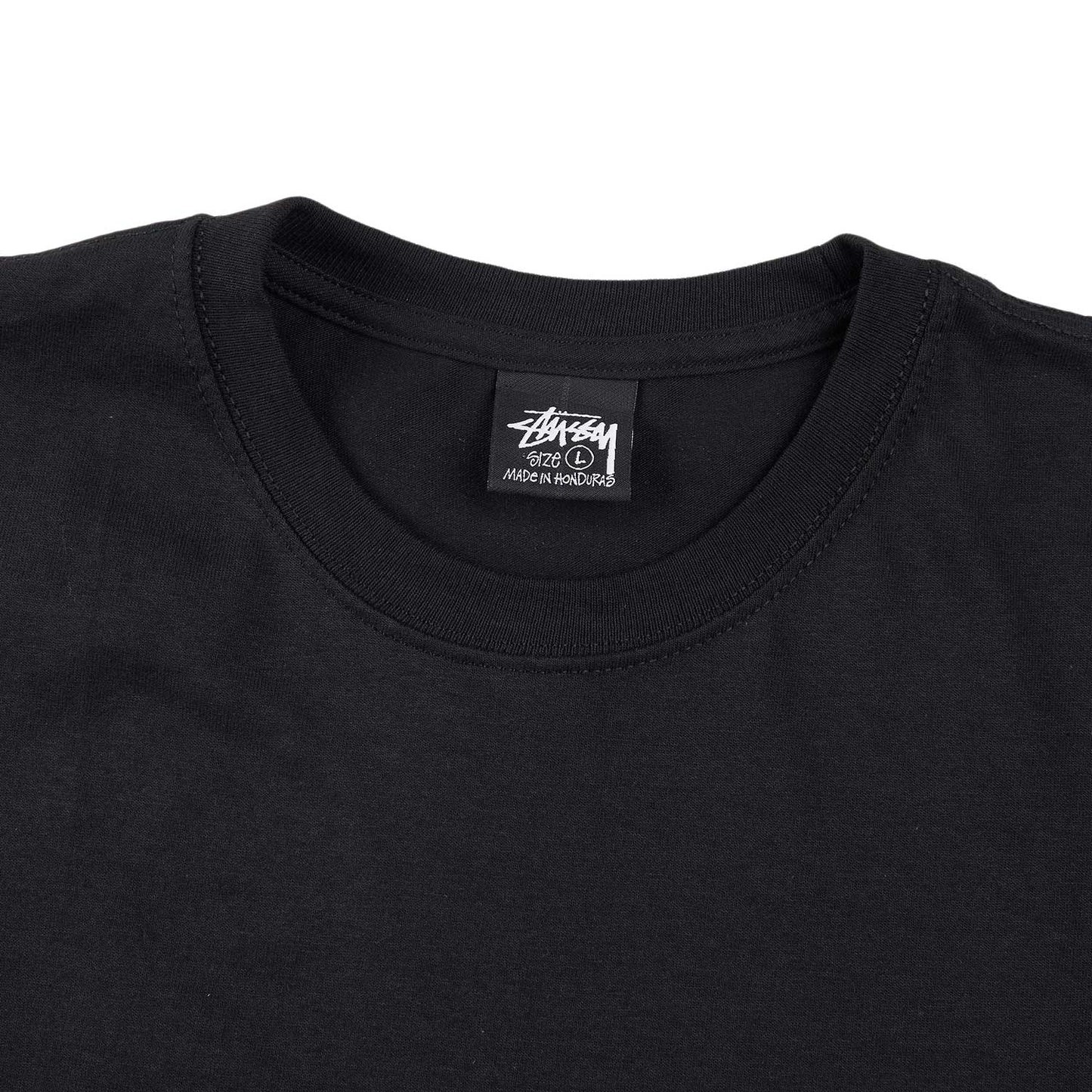 stüssy classroom tee (black) - a.plus