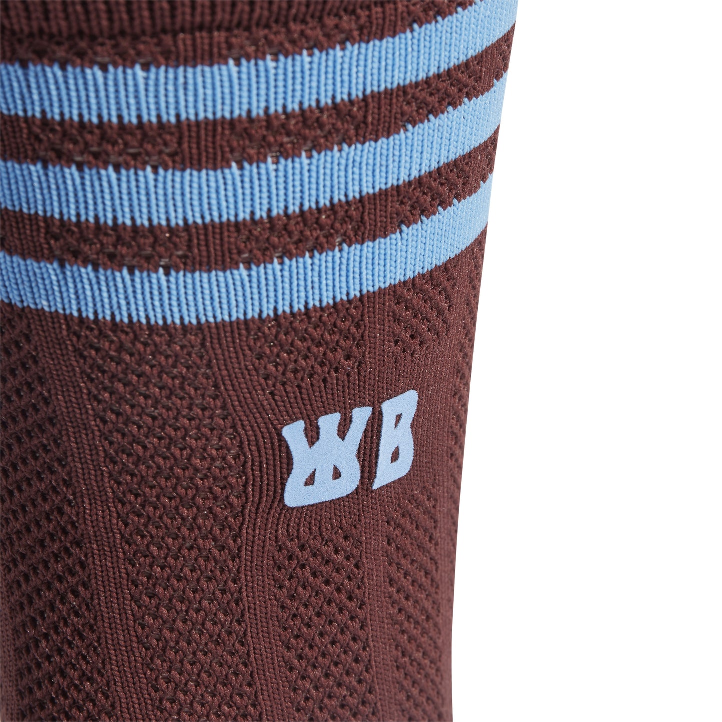 adidas x wales bonner socks (mystery brown / lucky blue) - a.plus