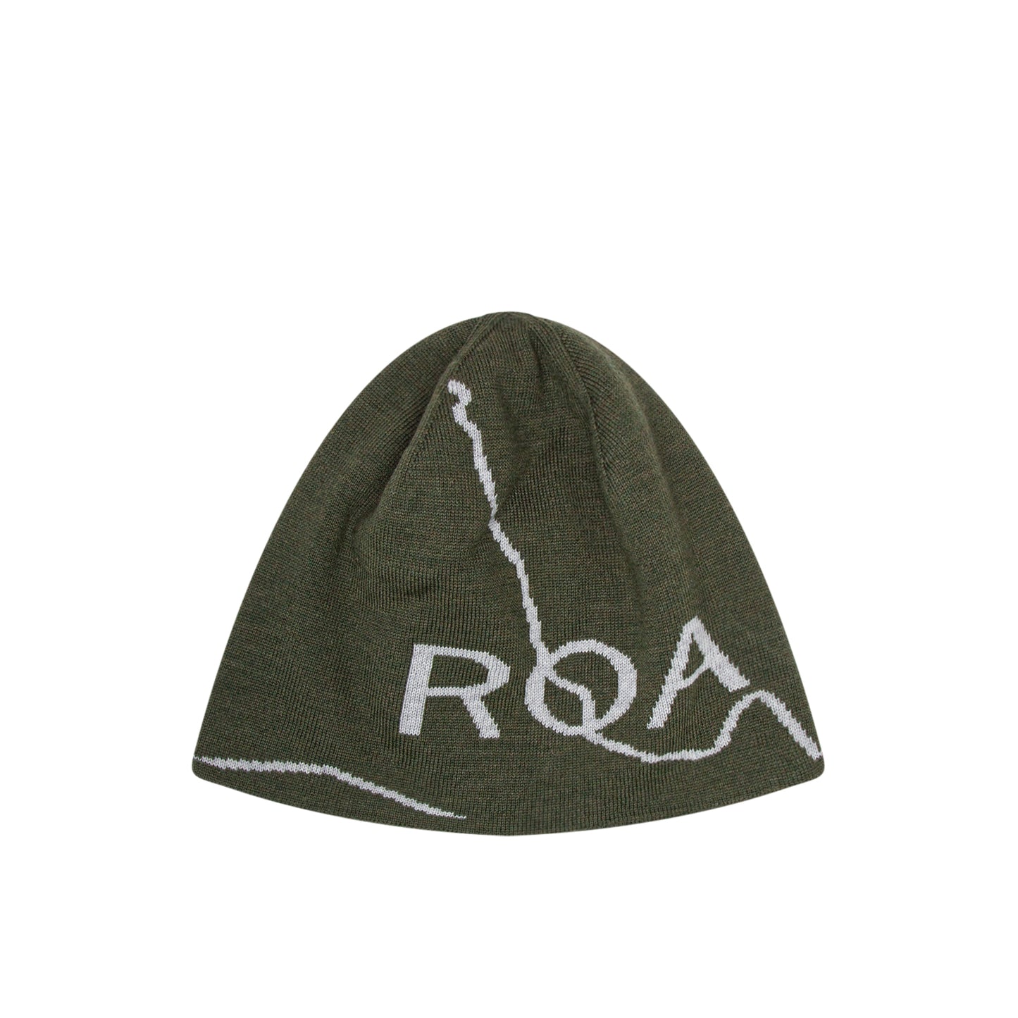 roa beanie logo (dark green) - a.plus