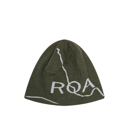 roa beanie logo (dark green) - a.plus