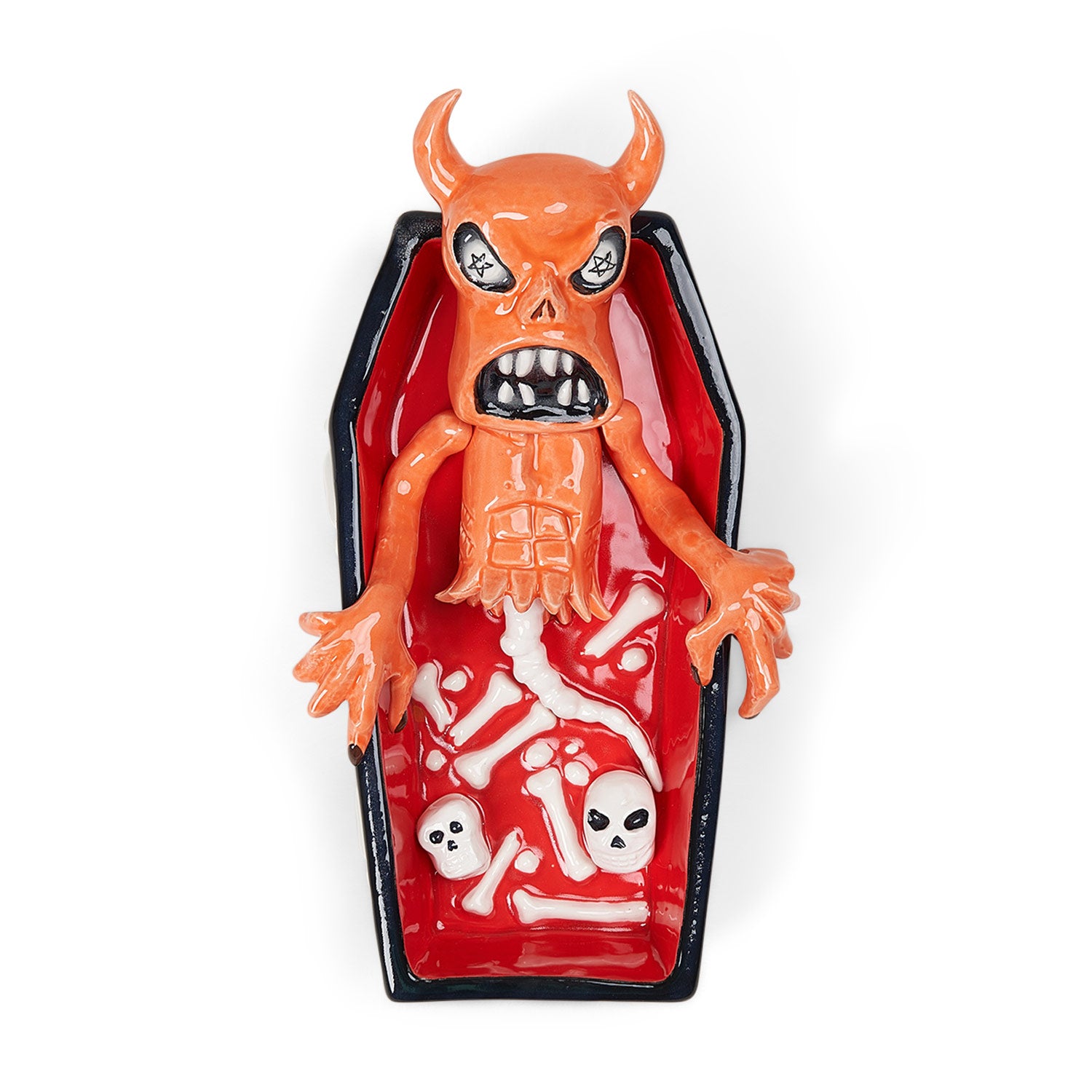wacko maria neck face ashtray (orange) - a.plus