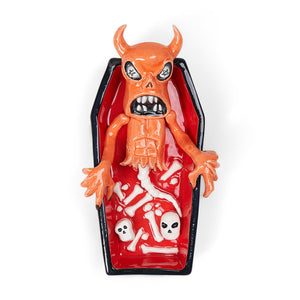 wacko maria neck face ashtray (orange) - a.plus