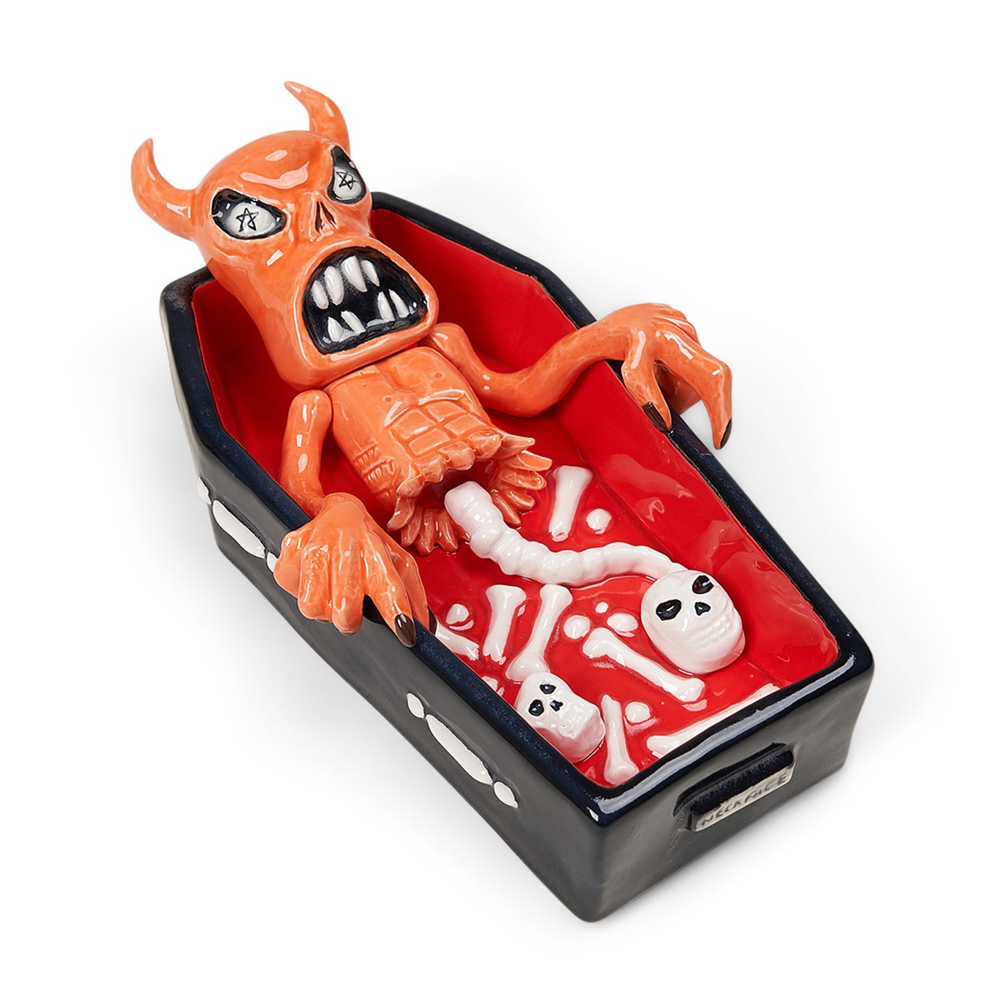 wacko maria neck face ashtray (orange) - a.plus