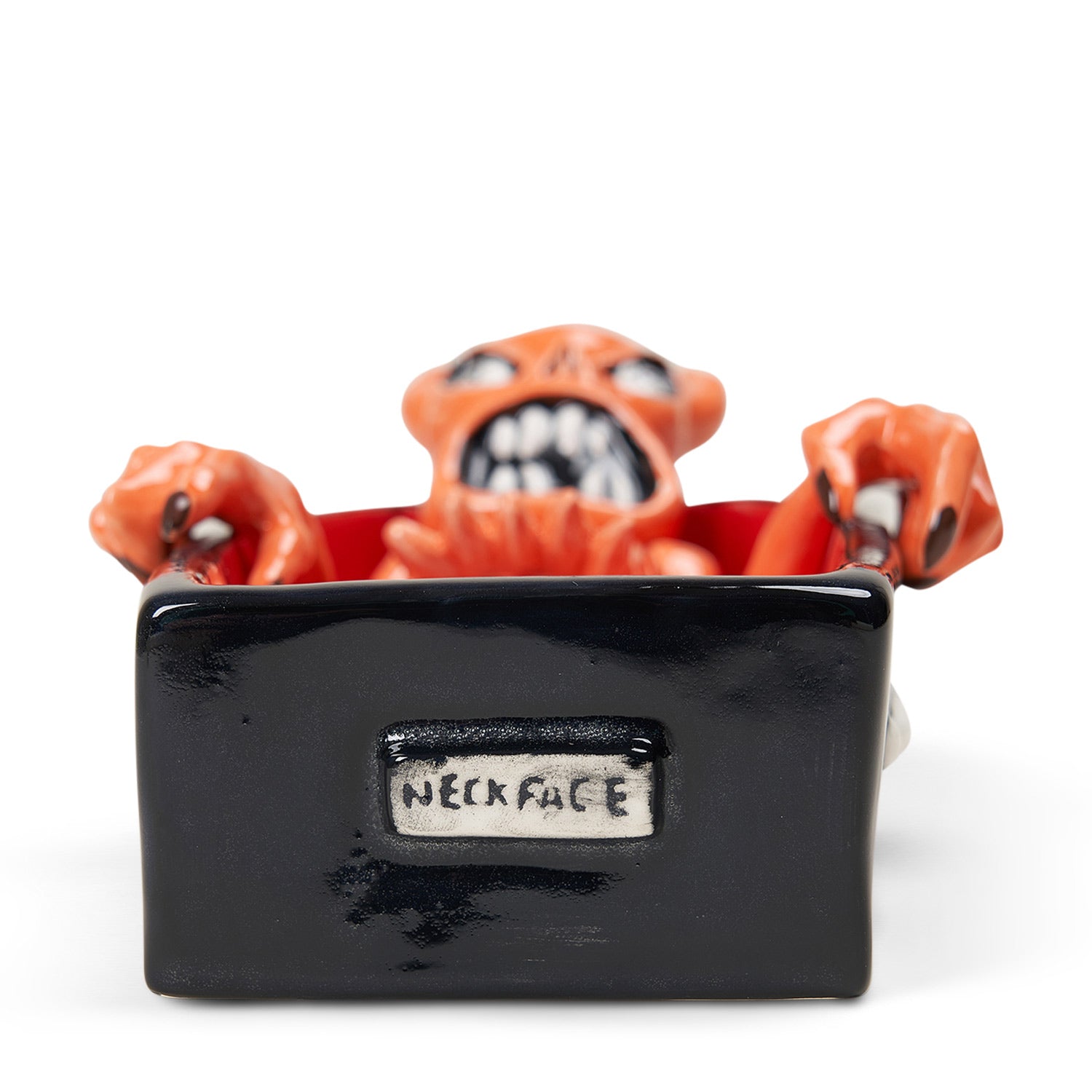 wacko maria neck face ashtray (orange) - a.plus