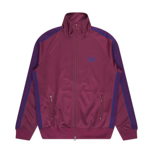 needles side stripe track jacket (wine) - a.plus