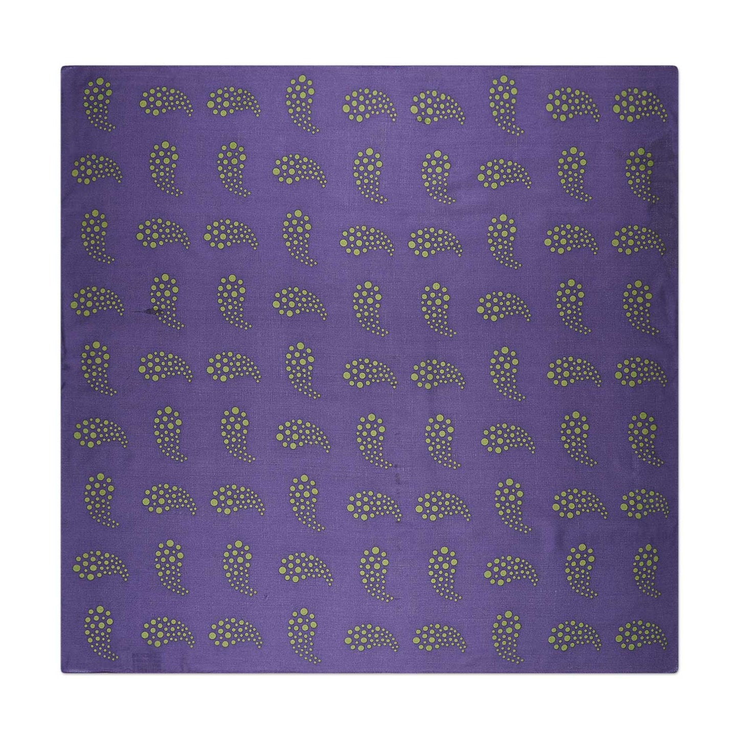 needles wool silk scarf (purple) - a.plus