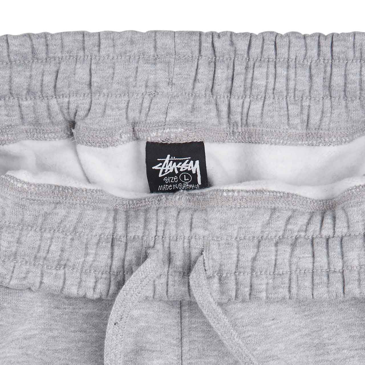 stüssy stock logo pant (grey heather) - a.plus