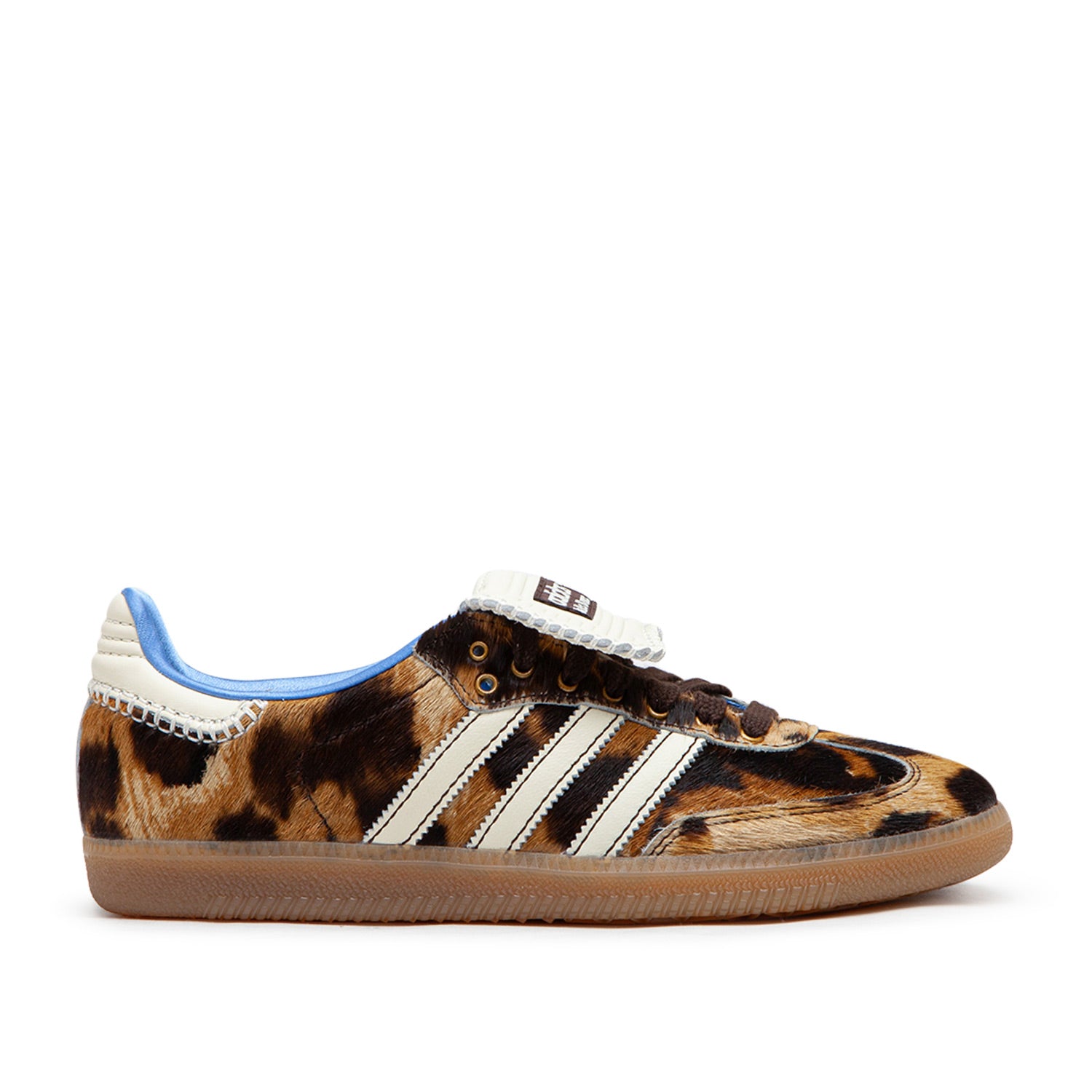 靴 adidas Wales Bonner PONY LEO SAMBA 230 adidas x wales bonner pony leo samba (dark brown / cream white