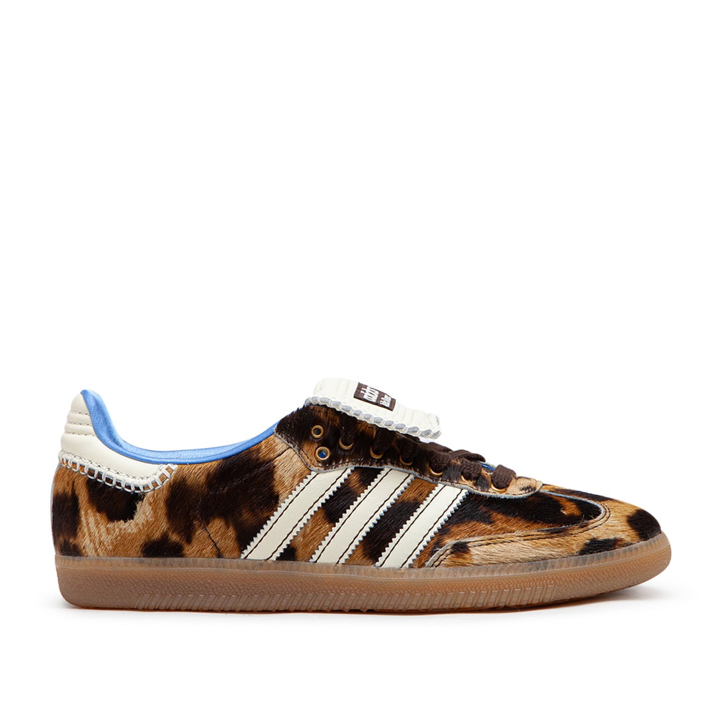 adidas x wales bonner pony leo samba (dark brown / cream white) - a.plus