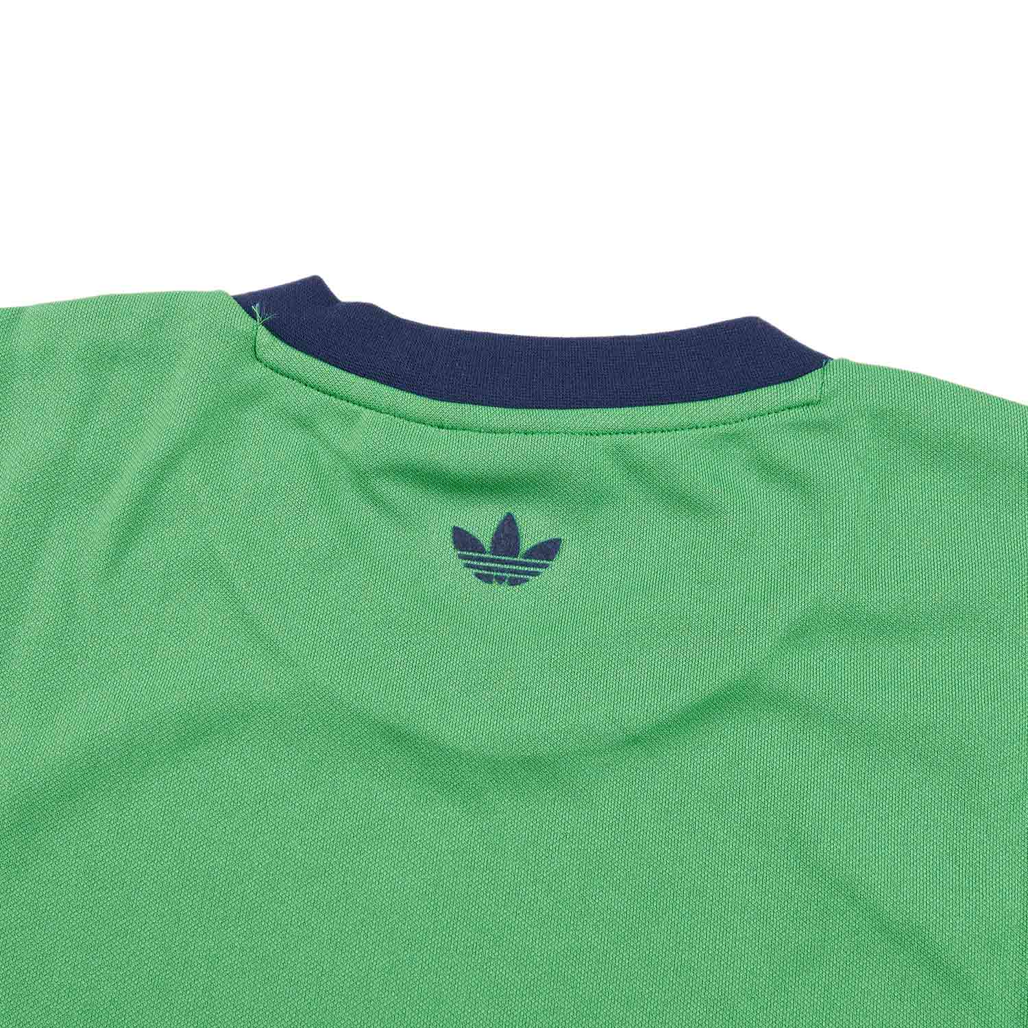 adidas x wales bonner football t-shirt (vivid green) - a.plus