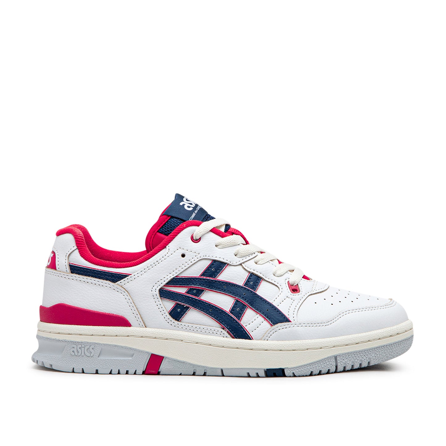 asics x comme des garçons shirt ex89 (white / navy) - a.plus