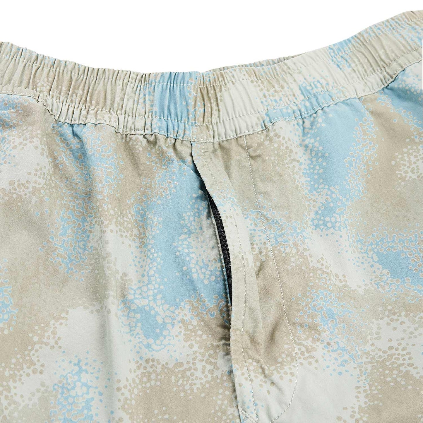 stone island camo devoré shorts (beige / grey) - a.plus