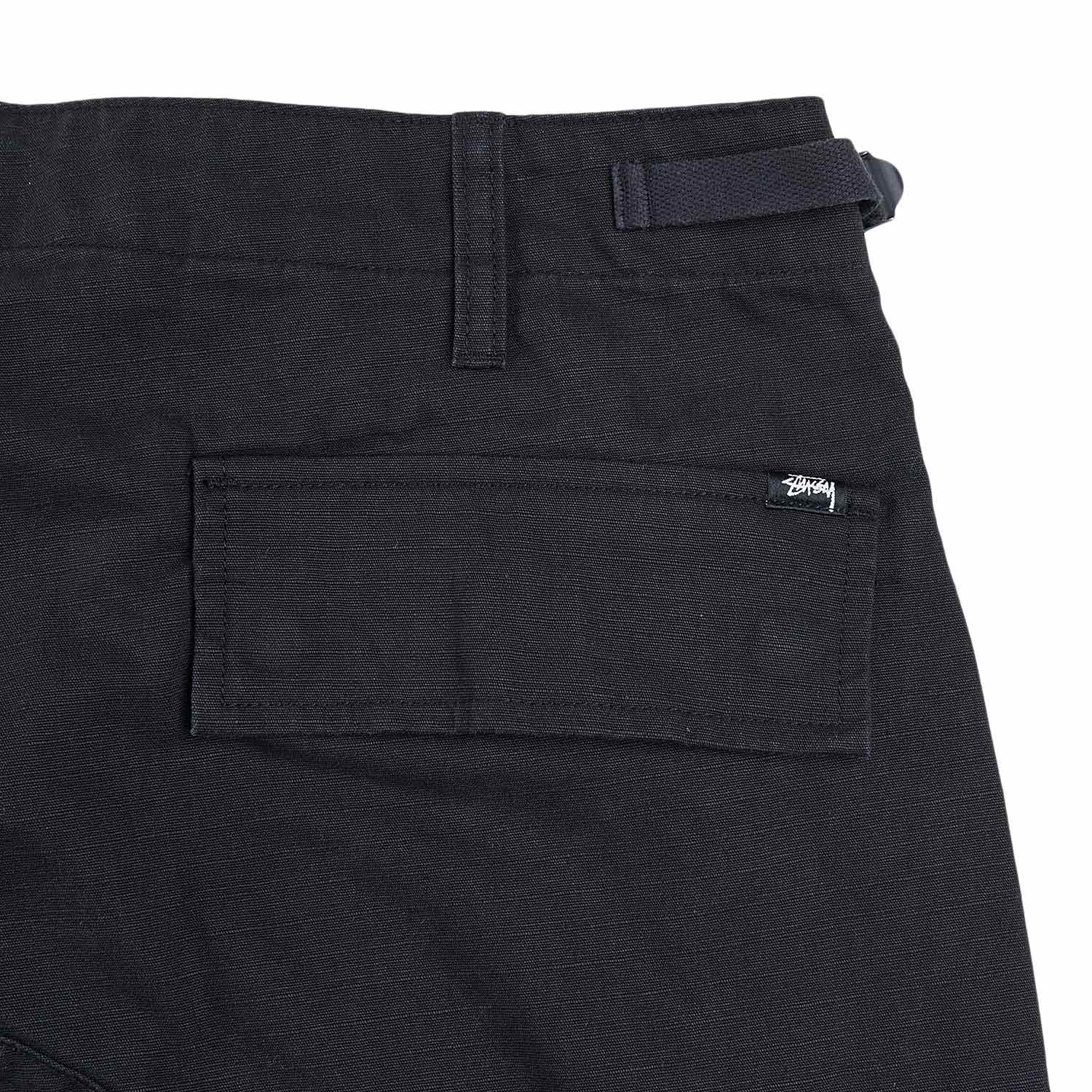 stüssy riptstop surplus cargo (black) - a.plus