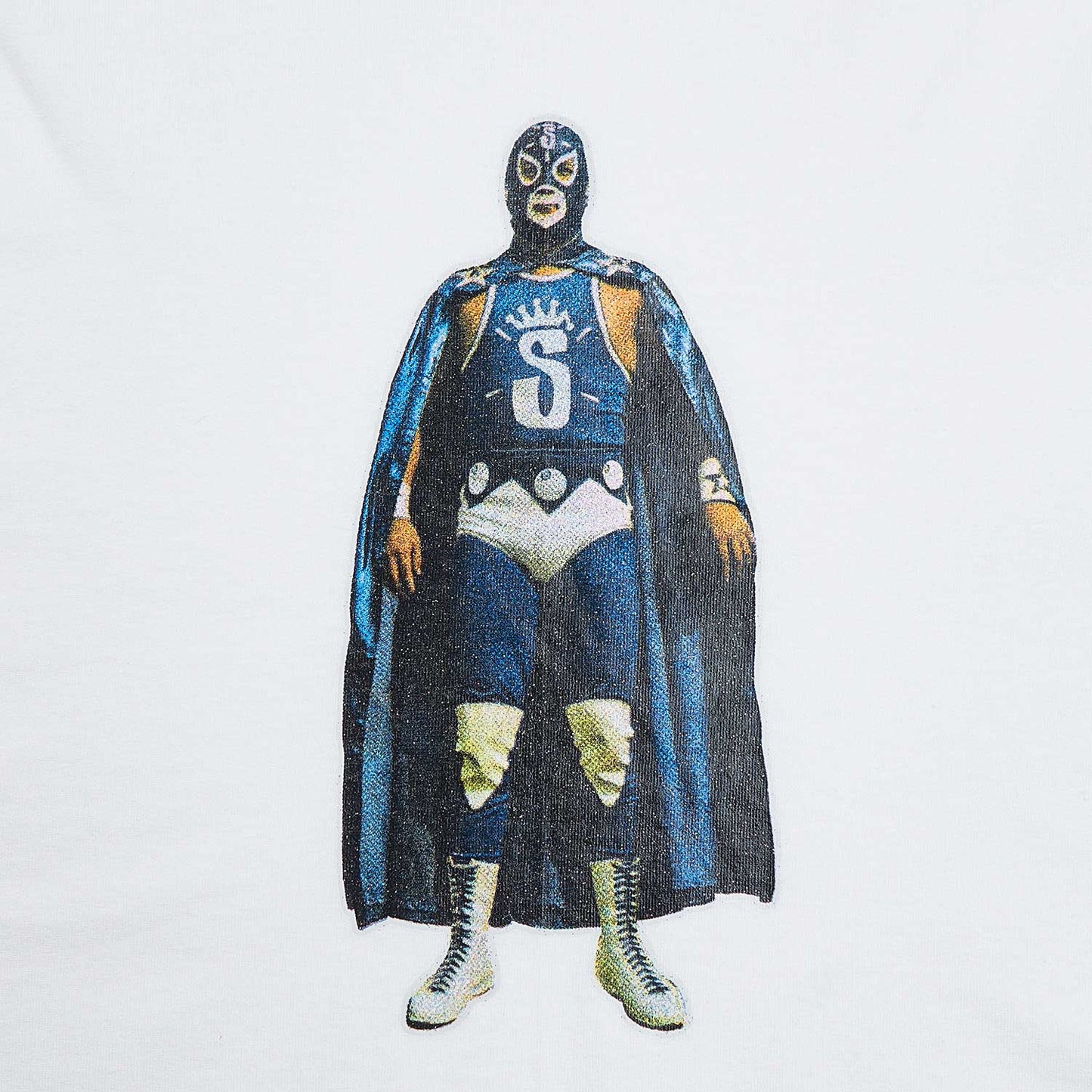 stüssy lucha t-shirt (white) - a.plus