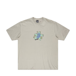 stüssy galaxy t-shirt (khaki) - a.plus