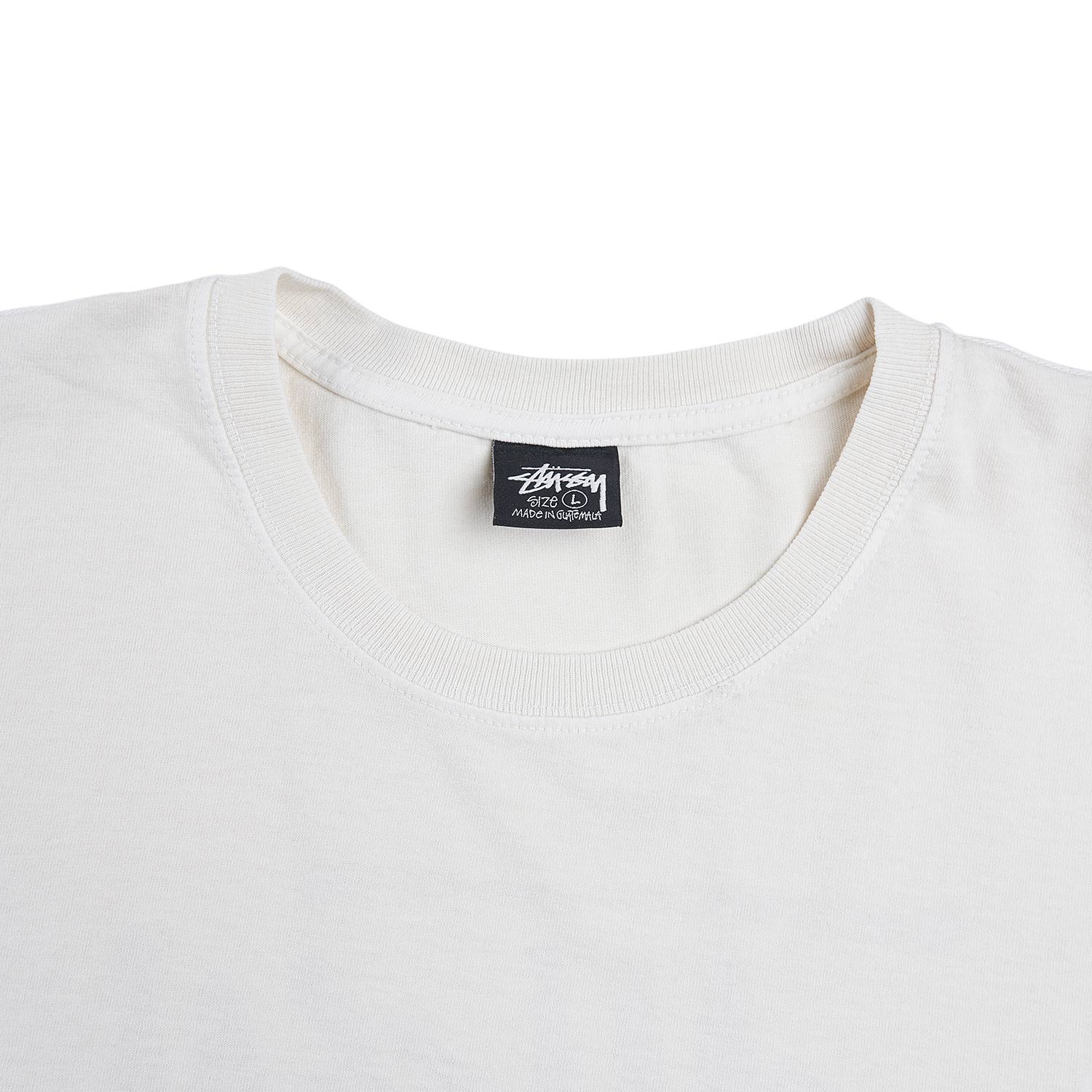 stüssy built tough pigment dyed t-shirt (natural) - a.plus