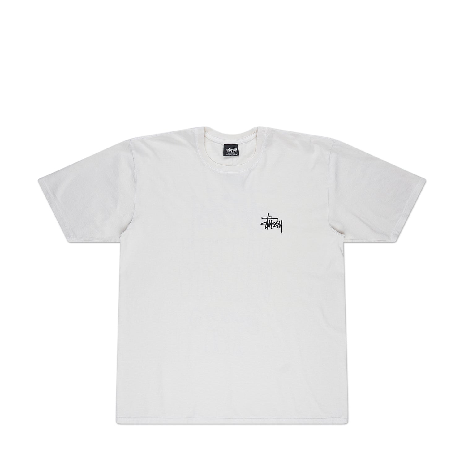 stüssy built tough pigment dyed t-shirt (natural) - a.plus