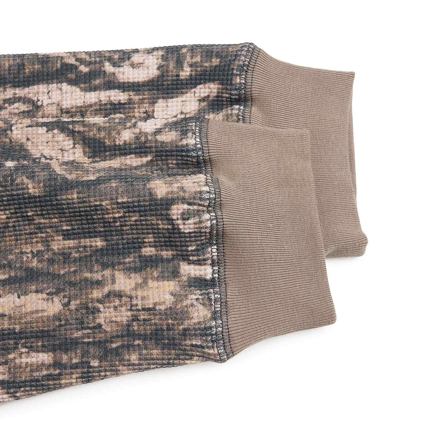 stüssy basic stock longsleeve thermal (relic camo) - a.plus