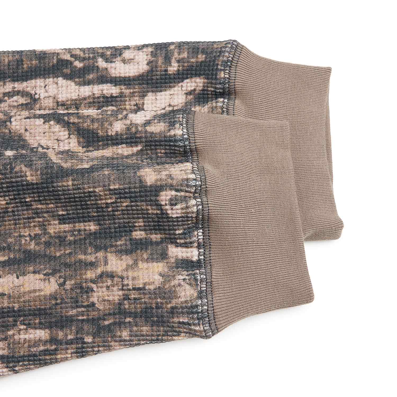 stüssy basic stock longsleeve thermal (relic camo) - a.plus