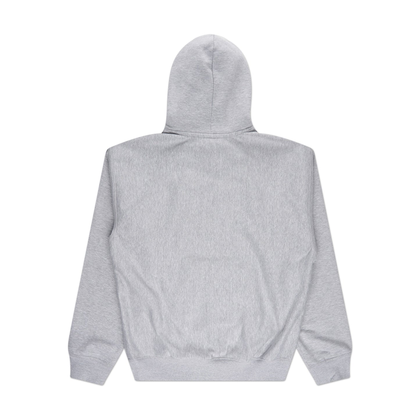stüssy stock logo hoodie (grey heather) - a.plus