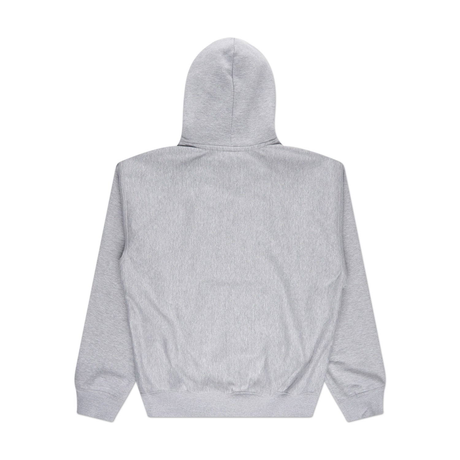 stüssy stock logo hoodie (grey heather) - a.plus