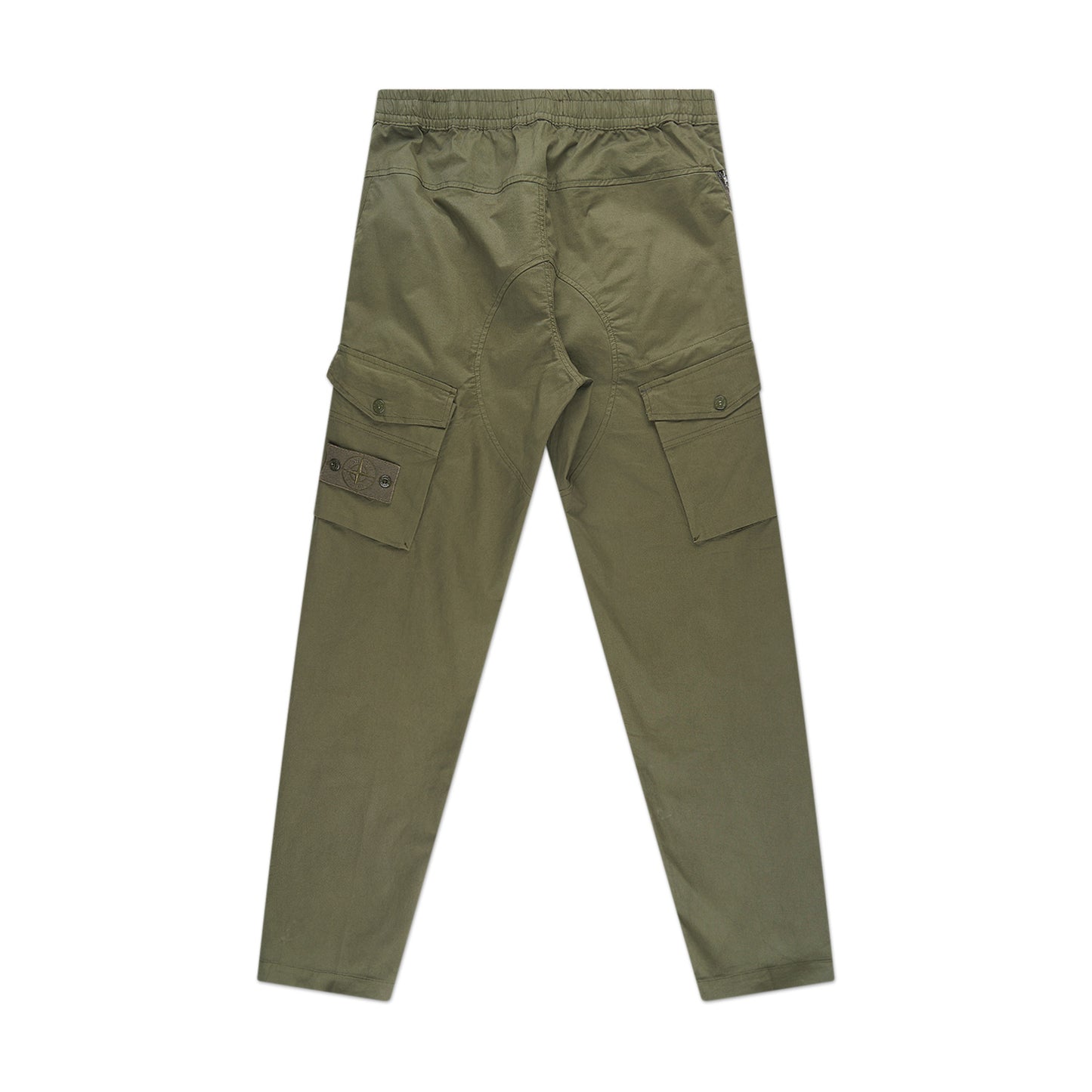 stone island ghost piece cargo pants (olive) - a.plus
