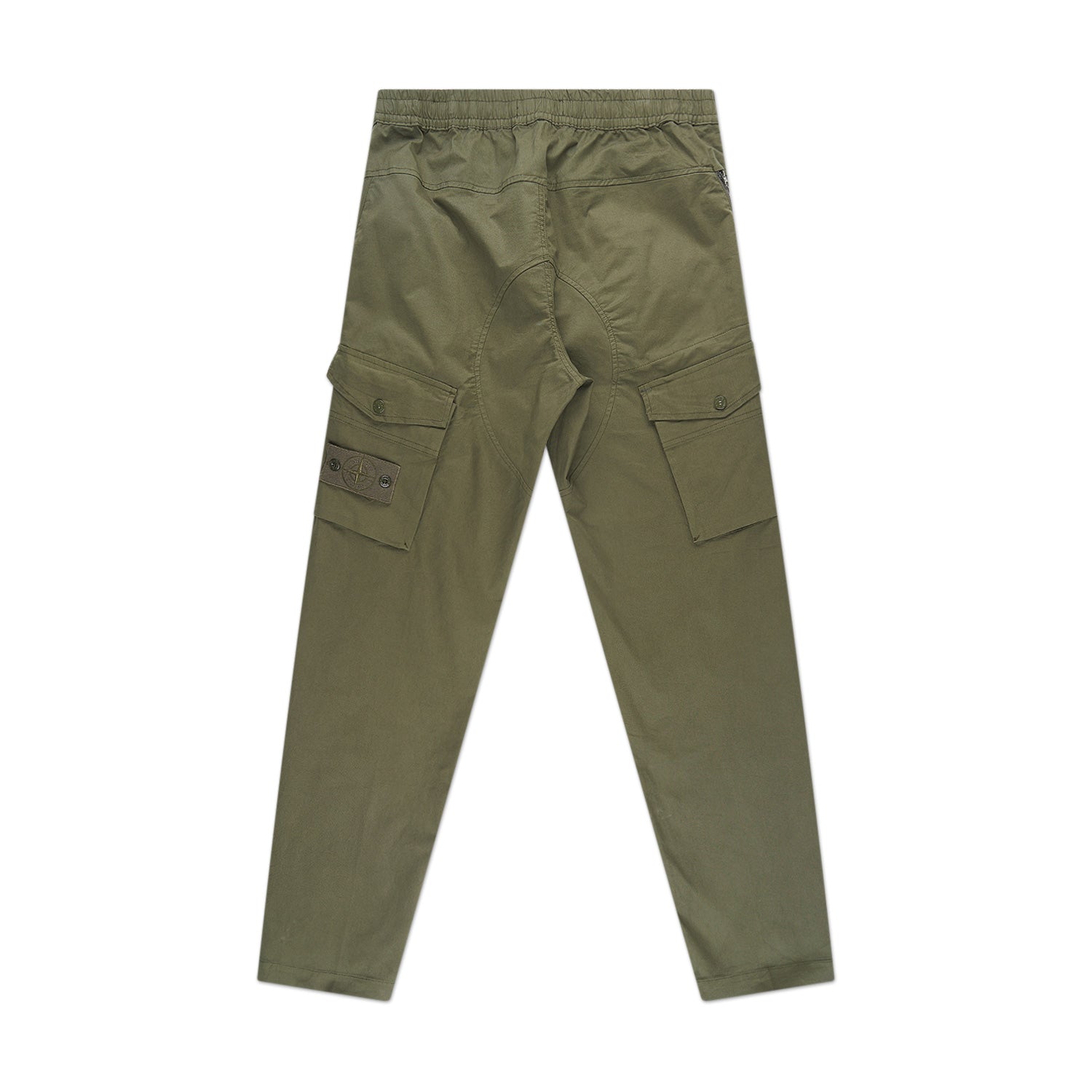 stone island ghost piece cargo pants (olive) - a.plus